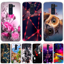 Case For LG K8 K350 K350E K350N Case Cover Silicone 3D TPU Phone Case for LG Phoenix 2 Escape 3 Coque Capas For LG K8 Phone Case 2024 - buy cheap