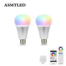 AC86-265V Mi.Light 9W RGB+CCT LED Light Bulb FUT012 RF Remote Controller WiFi Smartphones RGBW CCT Lamp Dimming For Houses Bars 2024 - buy cheap