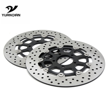 Motorcycle Stainles Steel Front Floating Brake Disc Rotor For SUZUKI GSXR 1000 2000-2002 2003 GSXR 1300 HAYABUSA1300 1999-2007 2024 - buy cheap