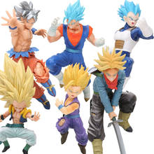 Dragon Ball Z Super Saiyan gotenks vegeta Ichiban Kuji Son Goku Migatte no Gokui vegetto trunks Figurine Collectible Model Toys 2024 - buy cheap