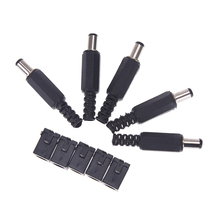 The Needle Male Female Total 10Pcs( Male 5pcs+ Female 5pcs) Socket Plug Jack DC-005 Power Connector Socket Round 2024 - buy cheap