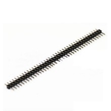 50pcs single row needle male pin header 1x40p 40pin 2mm pitch straight NEW wholesale Single Row Pin Connector 2024 - buy cheap