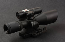 Hunting Shooting 2.5-10x40 Mil Dot Lighting Rifle Scope Laser Sight Rifle Scope and Green Lens SPARTA 2024 - buy cheap