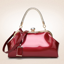 high quality patent leather shoulder bags for women 2021 handbags luxury evening   messenger bag women handbag bolsa feminina 2024 - buy cheap
