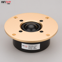 HIFIDIY-altavoz en vivo Q1S, 4,5 pulgadas, 4,7 Tweeter, panel de aluminio, membrana de seda negra, altavoz de agudos de 8 OHM30W, 110/116/120mm 2024 - compra barato