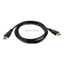 100pcs/lot 1.8m Gold Plate HDMI Cable For Bluray 3D DVD For PS3 HDTV For XBOX LCD HD TV 1080P High Quality 2024 - buy cheap