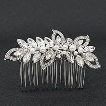 Rhinestone Crystal Wedding Bridal Hair Side Comb Pins Women Hair Accessories Jewelry FA5093 2024 - buy cheap