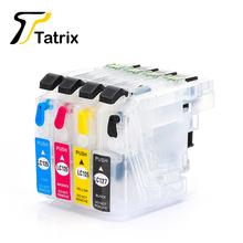 Tatrix LC127 LC125 многоразовый чернильный картридж для Brother MFC-J4410DW J4510DW J4610DW J4710DW J2510 J4110DW J4210N J4510N 2024 - купить недорого