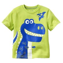 Retail 2018 New Brand 100%cotton summer children t shirts t shirt for boys kids chothes blouse clothing cartoon Casual dress 2024 - buy cheap