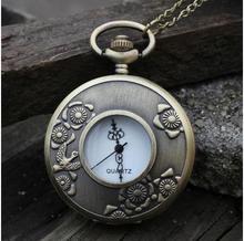 Colgante de bronce vintage, collar steampunk de buena calidad, collar de reloj de bolsillo, venta al por mayor, nuevo 2024 - compra barato