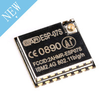 Módulo ESP-07S (versão atualizada) esp8266 serial para wi-fi, especialização 07s esp07s, graduação industrial, módulo sem fio, novo iot 2024 - compre barato