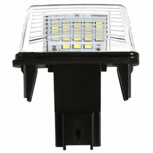 1pcs LED Number License Plate Lights 18SMD No Error Free Light Bulb For Peugeot 206 207 306 307 406 407 For Citroen C3 C4 C5 2024 - buy cheap