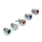 Lâmpada de led indicadora redonda, luz piloto de sinal de metal à prova d'água 12mm, cores vermelho, amarelo, azul, verde e branco, 1 peça 2026 - compre barato Lâmpada de led indicadora redonda, luz piloto de sinal de metal à prova d'água 12mm, cores vermelho, amarelo, azul, verde e branco, 1 peça 2026 - compre barato