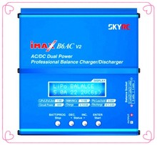 SKYRC B6AC V2 50W Lipo Battery Balance Charger LCD Display Discharger For RC Heli RC Car Battery+ EU/US/UK/AU plug power supply 2024 - buy cheap