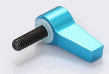 1 pcs azul Professional alumínio M5 Knob Thumb Screw Para 15mm Haste Rail Rig Grampo e sistema follow focus 2024 - compre barato
