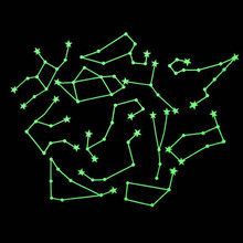 Pegatinas de plástico 3D de estrellas que brillan en la oscuridad para pared fluorescente, nuevo estilo creativo para niños, 18Oct 2024 - compra barato