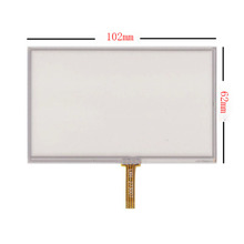4,3 дюйма 4 проводной резистивный сенсорный экран панели дигитайзер для Prology iMap-424Ti 2024 - купить недорого