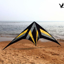 free shipping high quality 2.5m falcon kite rolling ballet stunt kites with handle line power kite flying higher outdoor toys 2024 - buy cheap