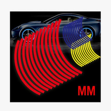 Автомобильный Стайлинг обода колеса Светоотражающая наклейка для Renault Koleos Fluenec Latitude Sandero Kadjar Captur Talisman Megane RS 2024 - купить недорого