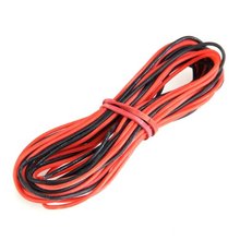 IMC Wholesale 5 X 2x 3M 26 Gauge AWG Silicone Rubber Wire Cable Red Black Flexible 2024 - buy cheap