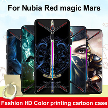 Para zte nubia red magic mars caso jogo dos desenhos animados ultra-fino macio silicone caso capa vermelho magia mars gaming telefone nx619j funda 2024 - compre barato