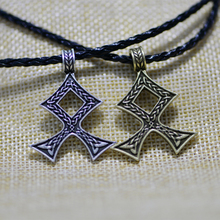 LANGHONG 10PCS Rune Necklace Celtics Amulet Viking Necklace for Women and Men Talisman Jewelry 2024 - buy cheap