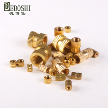 Double-pass copper inserts / Inserts / embedded copper / cylindrical knurled nut M8 * 8*10 2024 - buy cheap