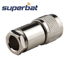 Superbat UHF PL259 Twist-on Plug Straingt RF Coaxial Connector for RG8 RG213 RG214 LMR400 Cable 2024 - buy cheap