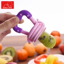 Infant Food Nipple Feeder Silicone Pacifier Fruits Mills Infant Learn Food Feeding Supplies Soother Nipples Pacifier Tool 2024 - compre barato