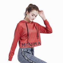 Women Fitness Tops Workout Coats Trainning Exercise Sweaters Gym Girl Sport Sweatshirt Hoody Yoga Hoodies Running Tees 18166 2024 - buy cheap