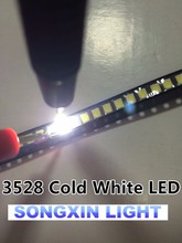 2000PCS SMD LED 3528 Cold White 1210 8-9LM 8500K-13000K Led Lamp SMD diode Surface Mount Led 3.5*2.8*1.9MM 2024 - buy cheap
