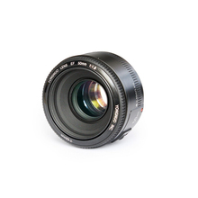 Объектив YONGNUO YN 50 мм F1.8, объектив YN 50 YN50 с большой апертурой и автофокусом для цифровых зеркальных камер Nikon Canon EOS 2024 - купить недорого