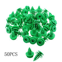 50Pcs Car Door Panel Trim Fasteners Plastic Green Clips for Chrysler WJ For Jeep Grand Cherokee 2024 - buy cheap