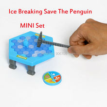 Мини-ловушка для пингвинов, активация забавной игрой, Интерактивный Стол для ломки льда, ловушка для пингвинов, развлекательная игрушка для детей, семейная забавная игра 2024 - купить недорого