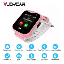 VJOYCAR D7 Kids Watch GPS Tracker Children Remote Camera Mobile Phone Call SOS Waterproof Mini GPS Free Tracking Software APP 2024 - buy cheap