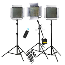 Yongnuo-Luz LED 3x YN10800 de 81W para vídeo bicolor, 3200-5500K/5500K, CRI95, barra de soporte, Kit de iluminación de relleno de película de fotografía 2024 - compra barato