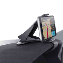 Car GPS Navigation Dashboard Car Phone Holder for Universal Mobile Phone Clip Fold Black Car Phone Holder Stand Bracket Mount 2024 - buy cheap