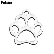 Fnixtar Never Fade Stainless Steel Pendant Charms For Women Bracelet Jewelry Making High Quality Animal Charms 20pcs/lot 2024 - buy cheap