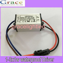 5pcs/Lot IP67 LED Driver 3W Waterproof IP67 300mA 1-3x1W LED Power Supply AC100-260V To DC3V-11V LED Driver Switch Transformer 2024 - buy cheap