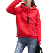 Korean Women'S Hoodies Autumn Winter New Letters Plus Size Women'S Casual Sweatshirt Russian Hot Pullovers Sudaderas Mujer 2024 - buy cheap