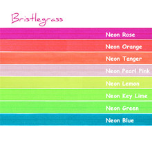 BRISTLEGRASS 100 Jardas por Rolo 5/8 "15mm Neon Brilhante FOE Dobre Elásticos Spandex Satin Banda Laço de Cabelo headband Lace Trims Costura 2024 - compre barato