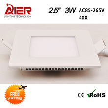 110V 220V 240V  LED Ceiling Light Square Led Panel Light  Down Light Fedex  Free Shipping 2024 - buy cheap