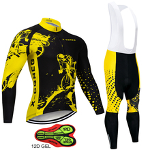 X-CQREG Brand Anti-UV Cycling Jersey Set Breathable Long Sleeve Bike Cycling Clothing Mountain Bicycle Wear Cycling Clothes Set 2024 - buy cheap