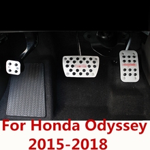 Para Honda Odyssey 2015-2018, cubierta de diseño de coche, Pedal de aleación de aluminio, Gas/gasolina/aceite, lámpara de freno, Pedal de ajuste 2024 - compra barato