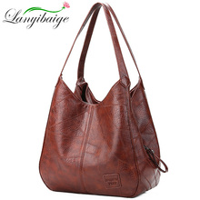 2022 Vintage Women Shoulder Bag Female Causal Totes Bags Large Capacity Luxury Designer High Quality Ladies Handbag Sac Femme 2024 - buy cheap