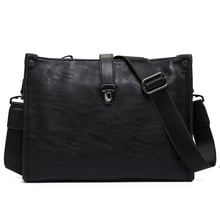 Bolso de cuero de negocios para hombre, bandolera de hombro, informal, de viaje, marca de lujo, novedad de 2020 2024 - compra barato