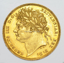 2016 new year gift!1821 EF Great Britain George IV IIII Gold Full Sovereign Coin.Replica,100pcs/lot DHL free shipping 2024 - buy cheap