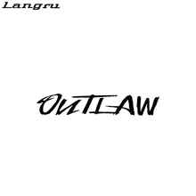 Langru Outlaw Motorcycle Car Styling Car Sticker Vinyl Car Accessories Decorative Jdm 2024 - buy cheap