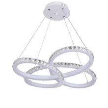 Lustre criativo de cristal, candelabro moderno com lâmpadas led de alta potência para sala de estar, loja, 45w, iluminação, lustre moderno z50 2024 - compre barato