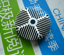Radiador de alumínio girassol 5 unidades, diâmetro: 81mm, orifício interno 11mm, alta 10mm, dissipador de calor 2024 - compre barato